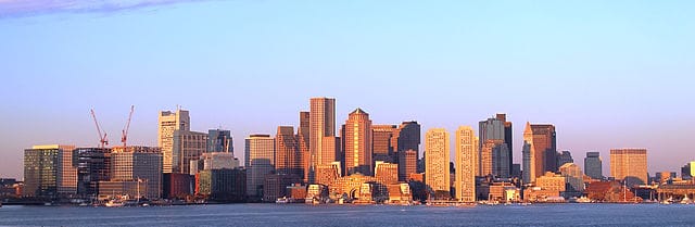 Boston_skyline_at_earlymorningby Y.Sawa
