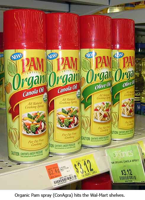 Organic Pam spray