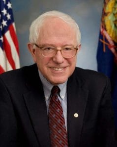 Vermont Senator Bernie Sanders (D)
