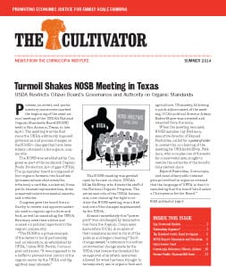 Summer 2014 Cultivator cover