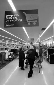 walmart low prices b&w