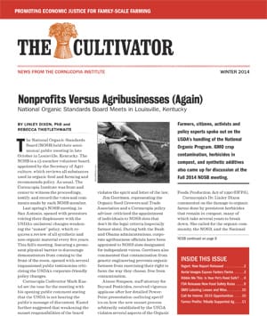 Winter 2014 Cultivator cover