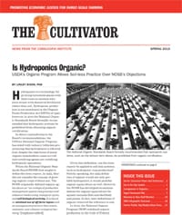 WSpring 2015 Cultivator cover