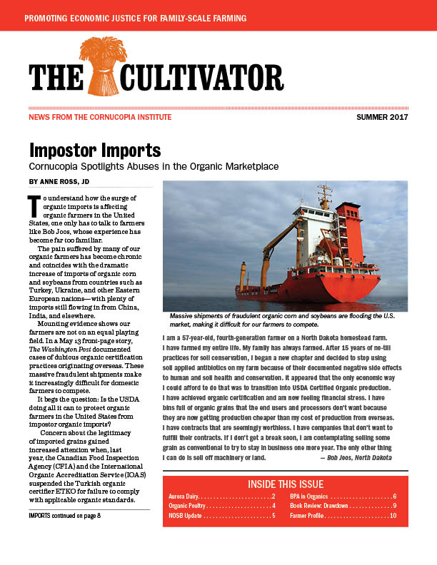 Summer 2017 Cultivator cover