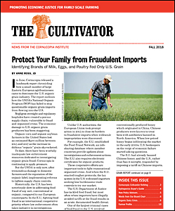 Fall 2018 Cultivator cover